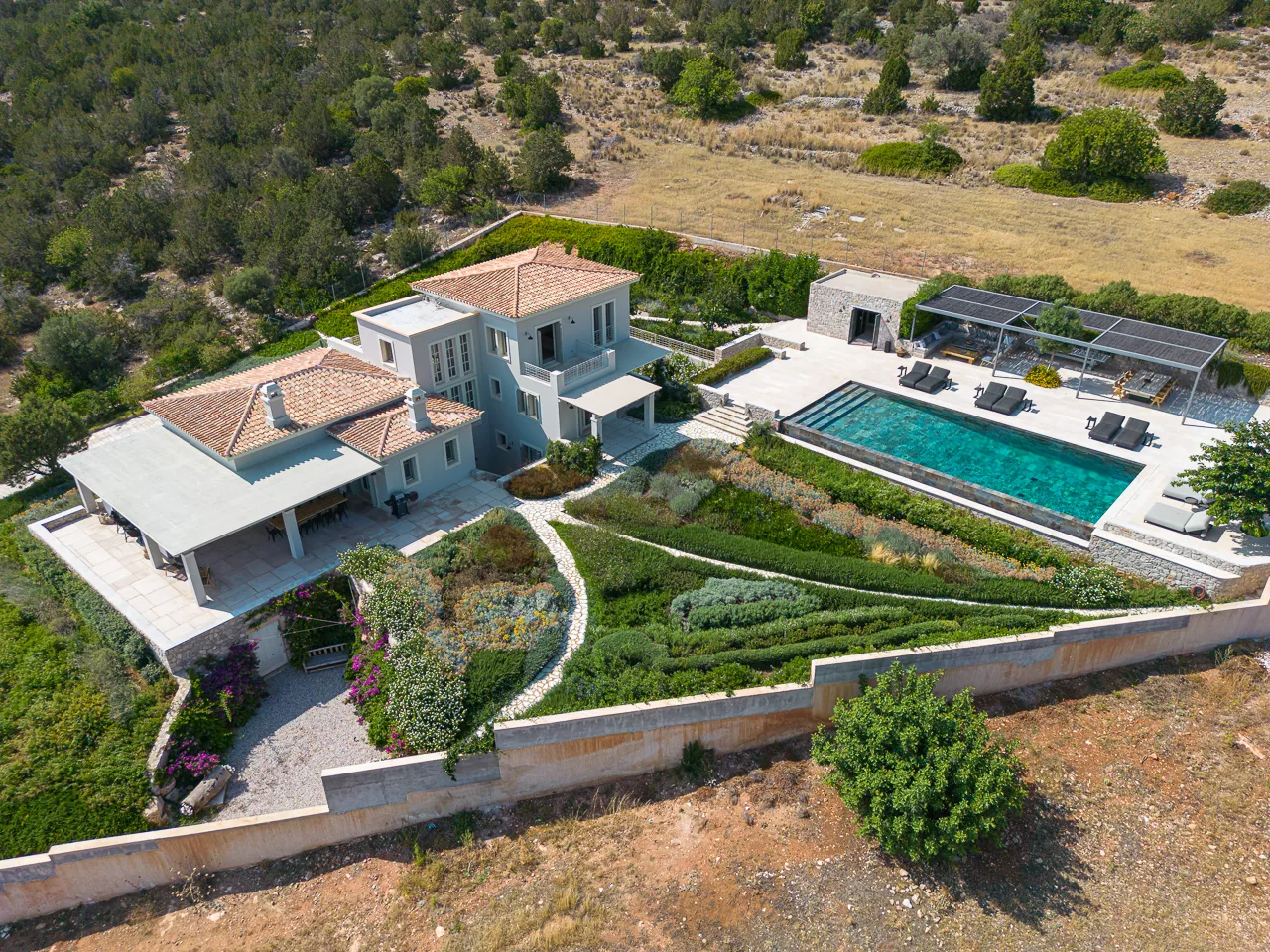 πανοραμική της βίλας